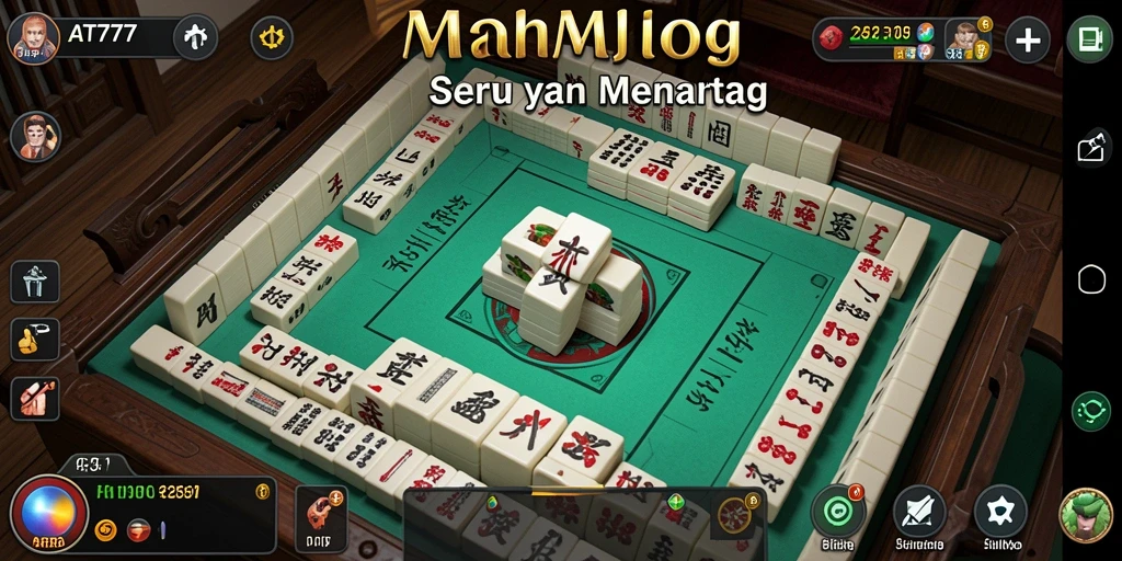 Gameplay menantang Mahjong yang menarik dan mengasyikkan.