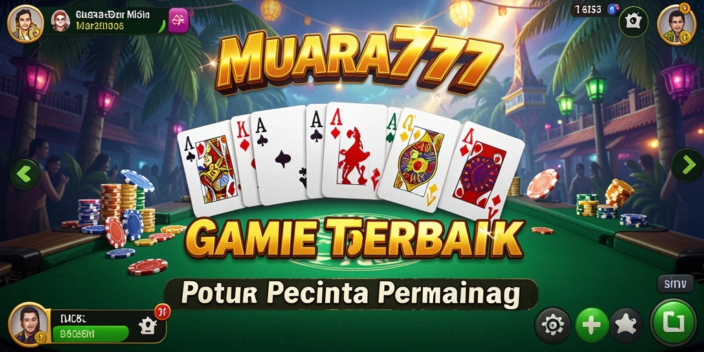 Tampilan menarik dari gameplay Domino di MUARA777.