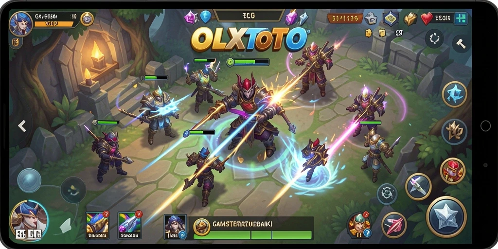 Gameplay seru dan strategis OLXTOTO yang menantang pemain.