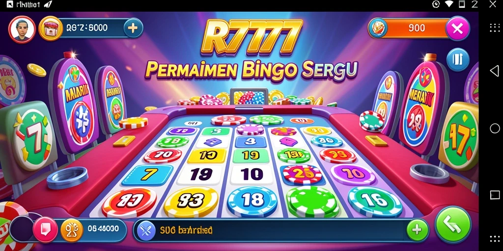 Screenshot gameplay Bingo RR777 yang menampilkan interaksi seru antar pemain.